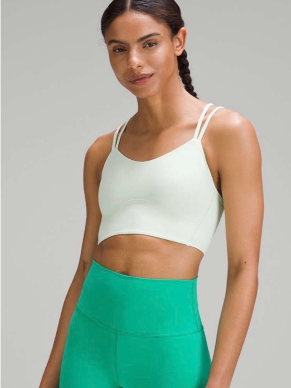 Lululemon Like a Cloud Longline Bra *Light Support, B/C Cup - Kohlrabi Green